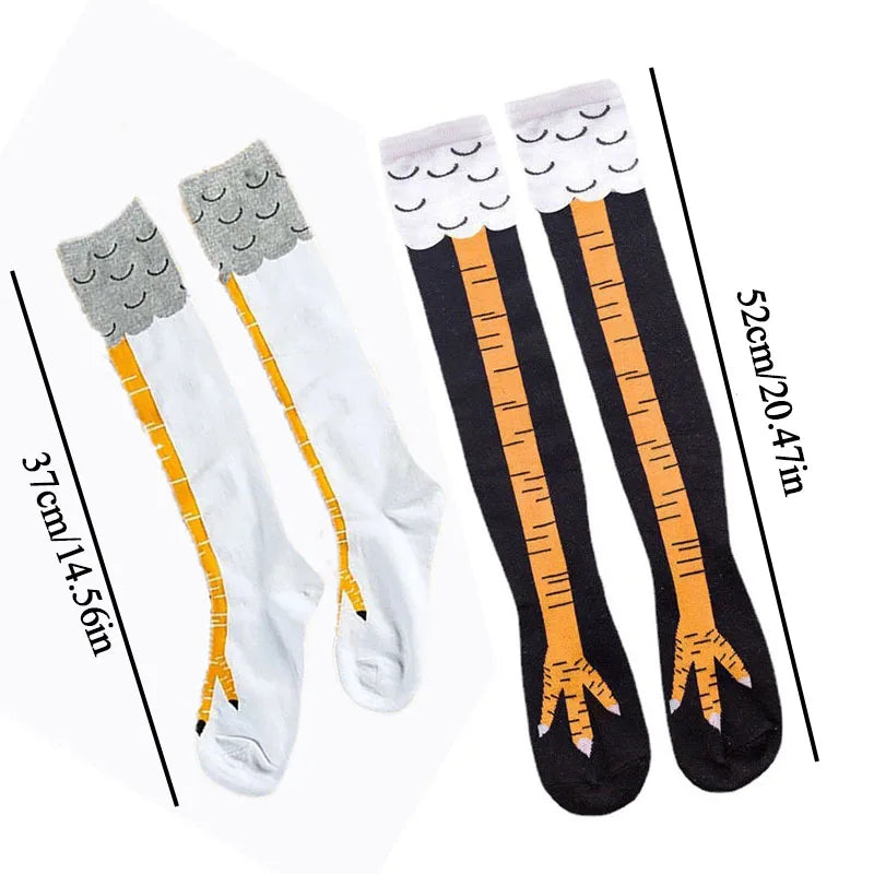 Chicken Leg Socks for Womens