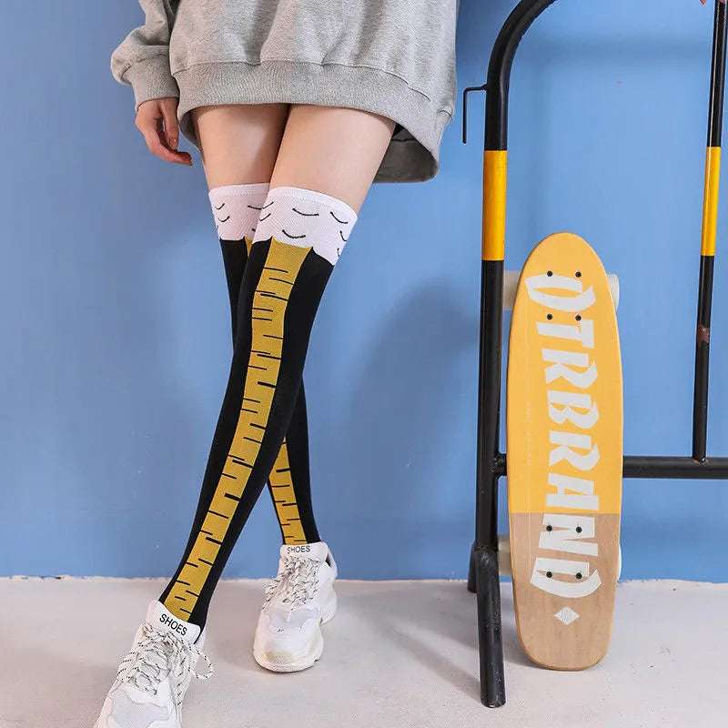 Chicken Leg Socks for Womens