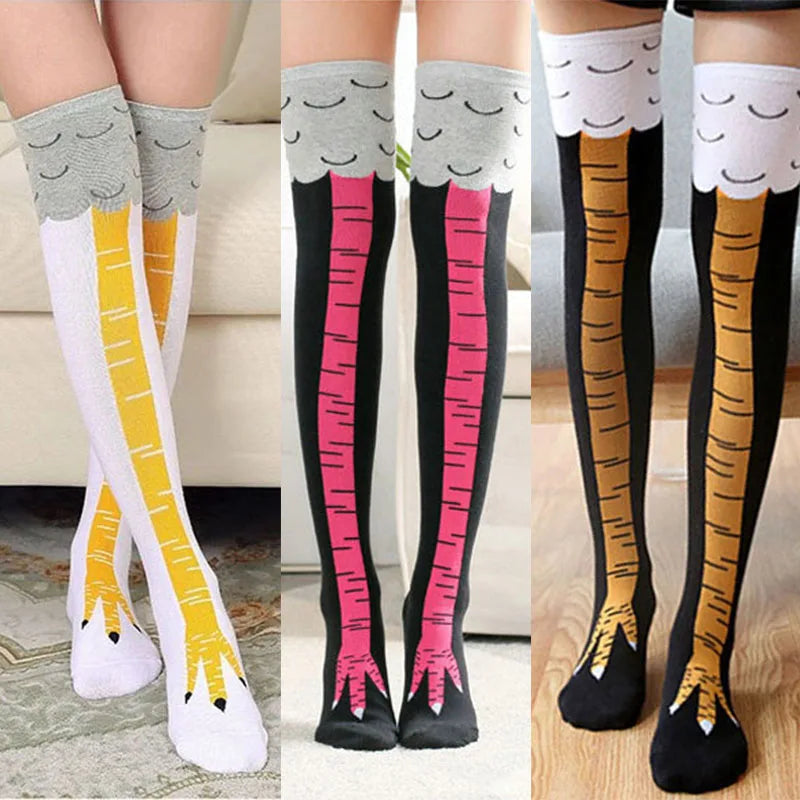 Chicken Leg Socks for Womens