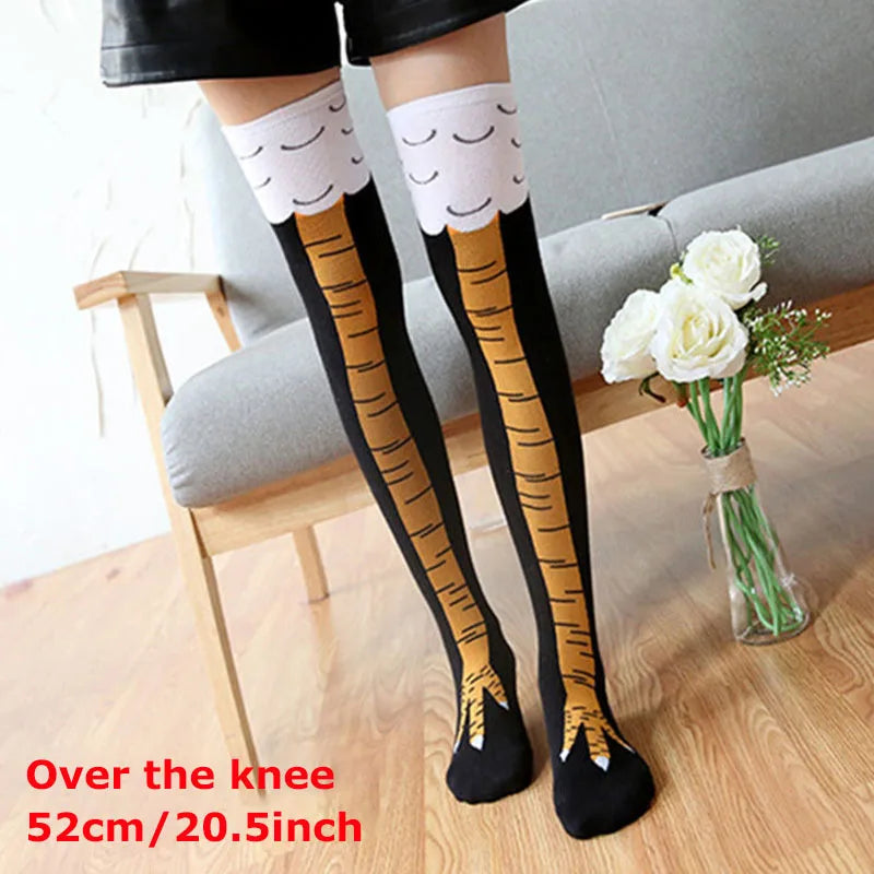 Chicken Leg Socks for Womens