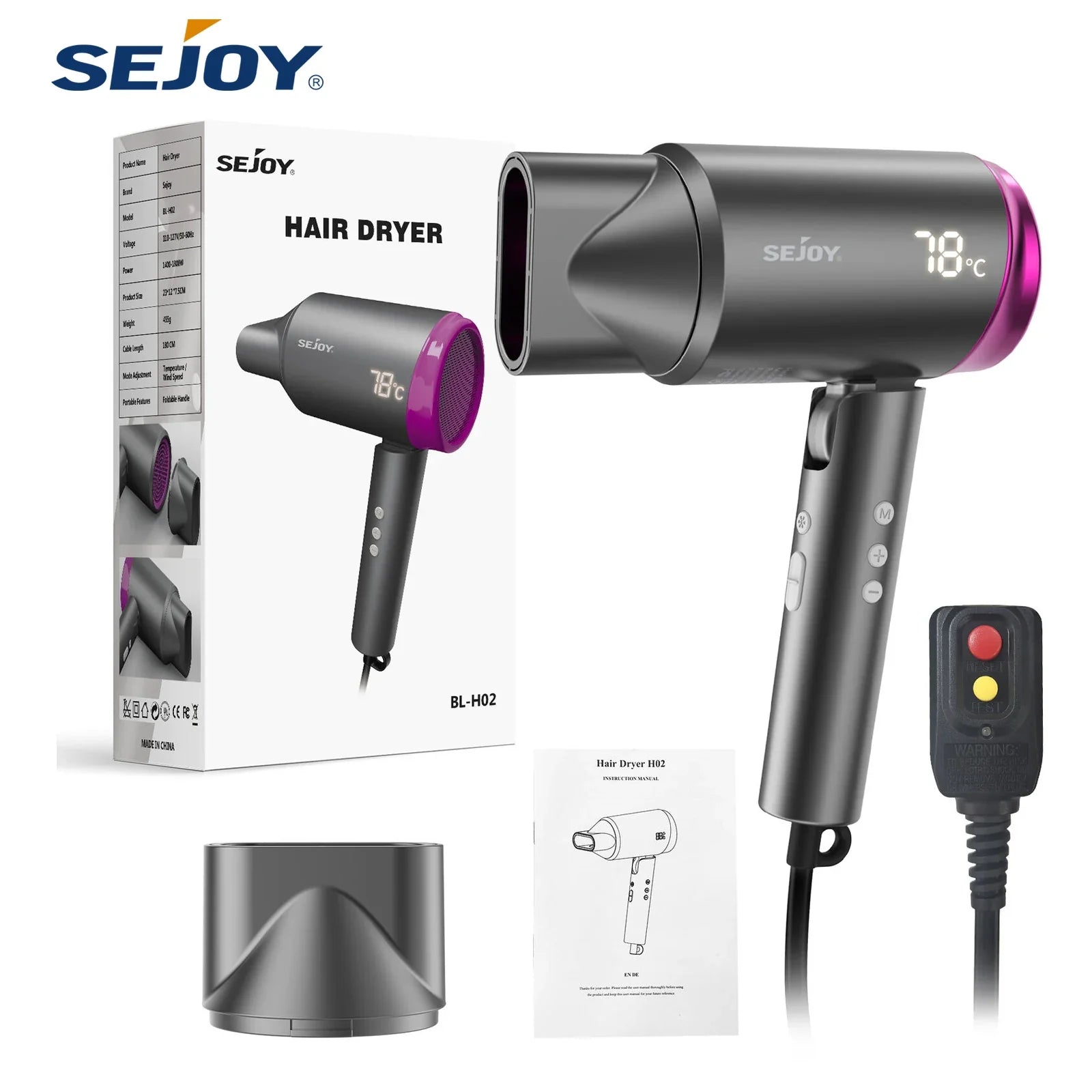 SEJOY Ionic Hair Dryers